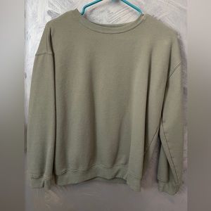 'JUST BE' Women's Medium Green Sweater